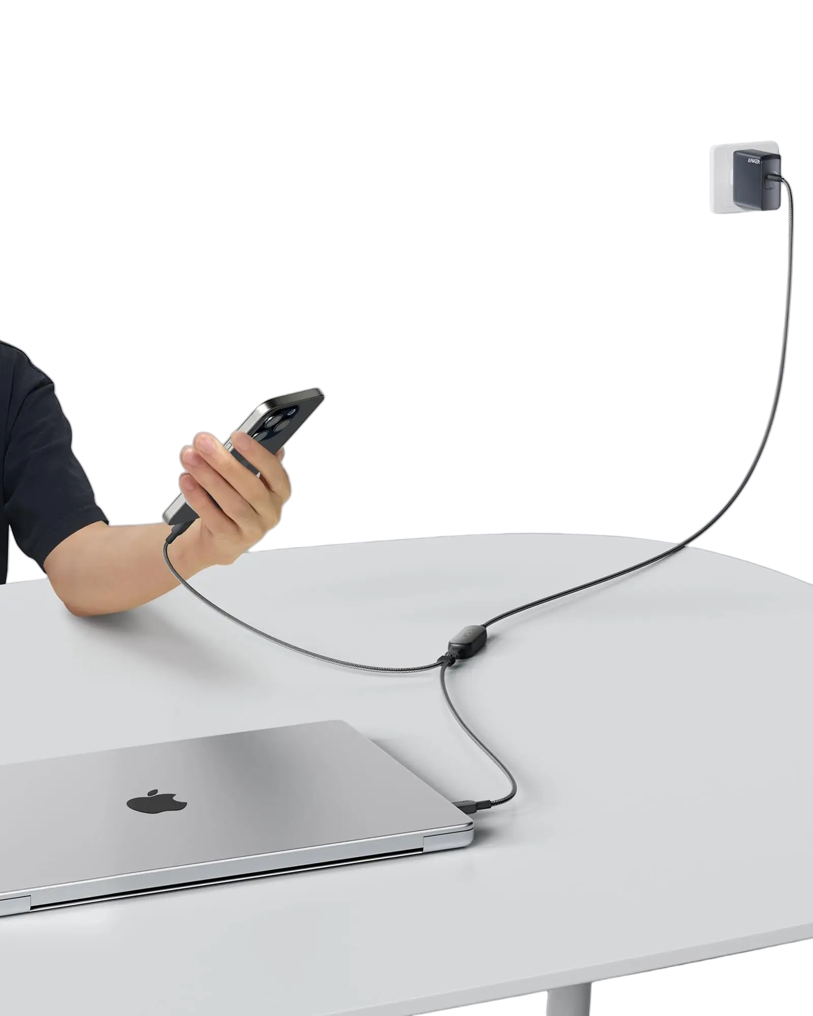 Anker Cable 2-in-1 USB-C to USB-C - 140W
