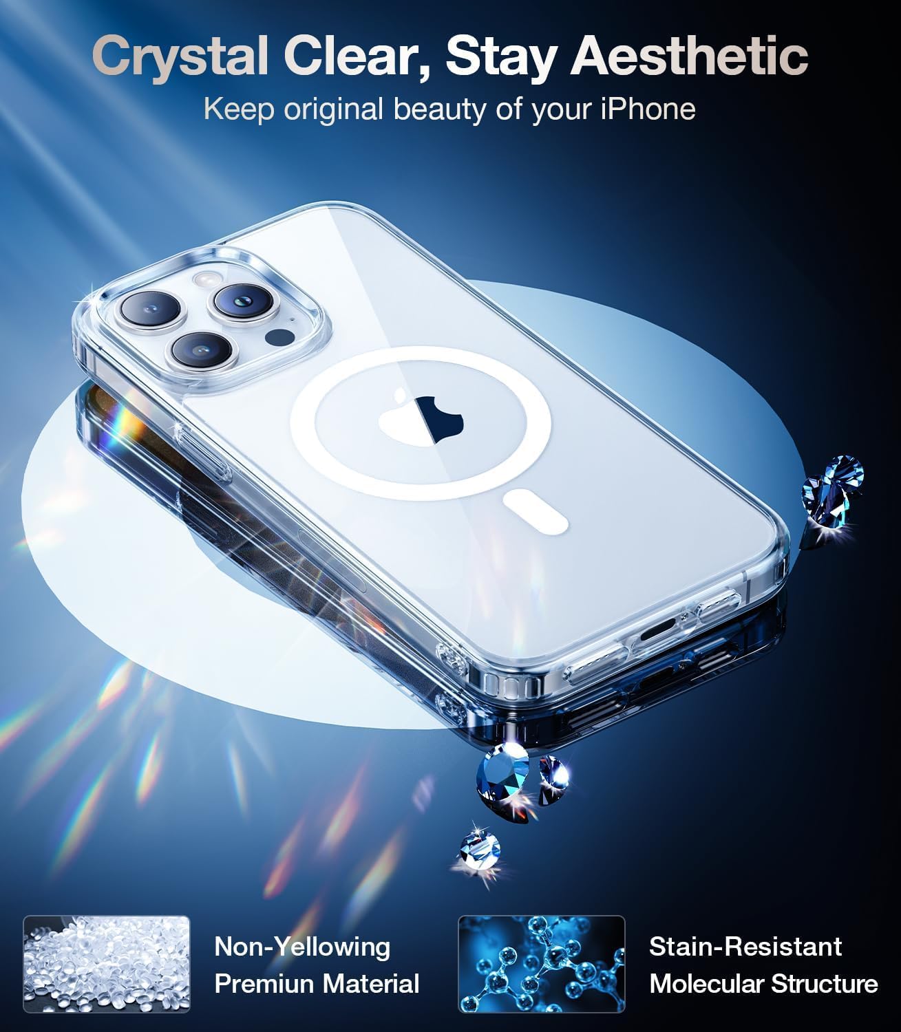 iPhone 15 Pro Clear Case With MagSafe