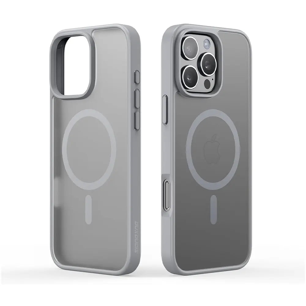iPhone 16 Pro Max Silicone Case Stone Gray