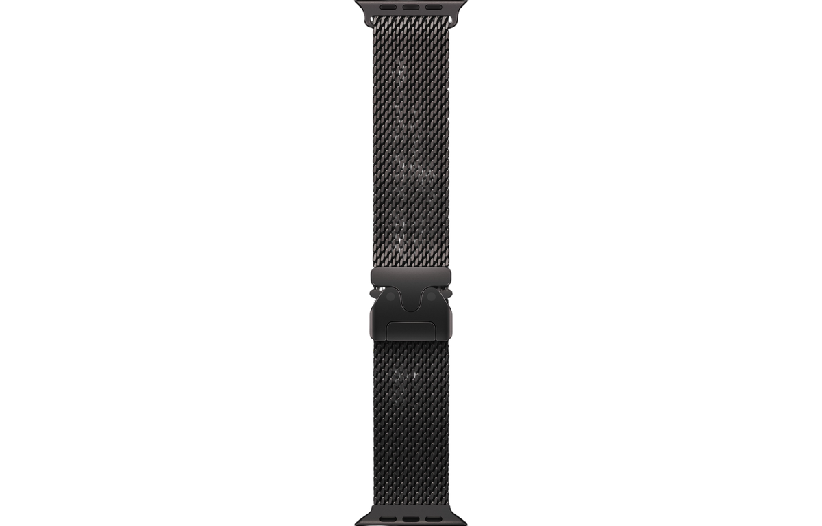 Black / Titanium Milanese Loop / Black