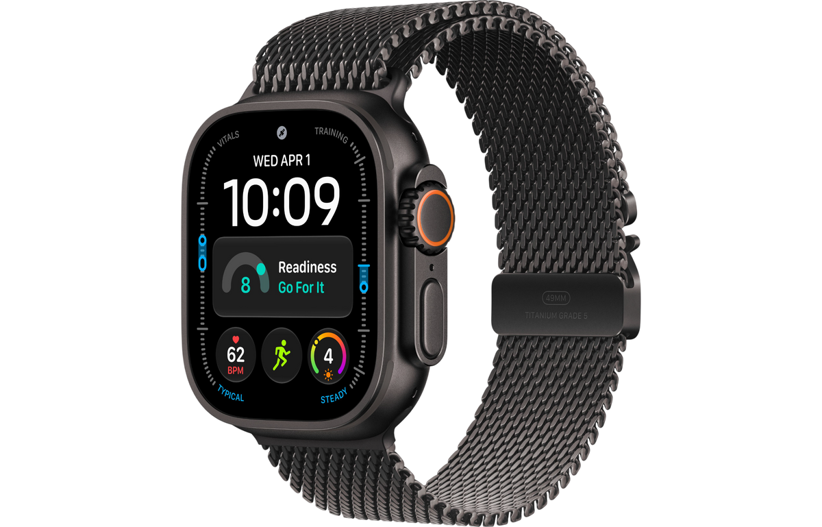 Black / Titanium Milanese Loop / Black