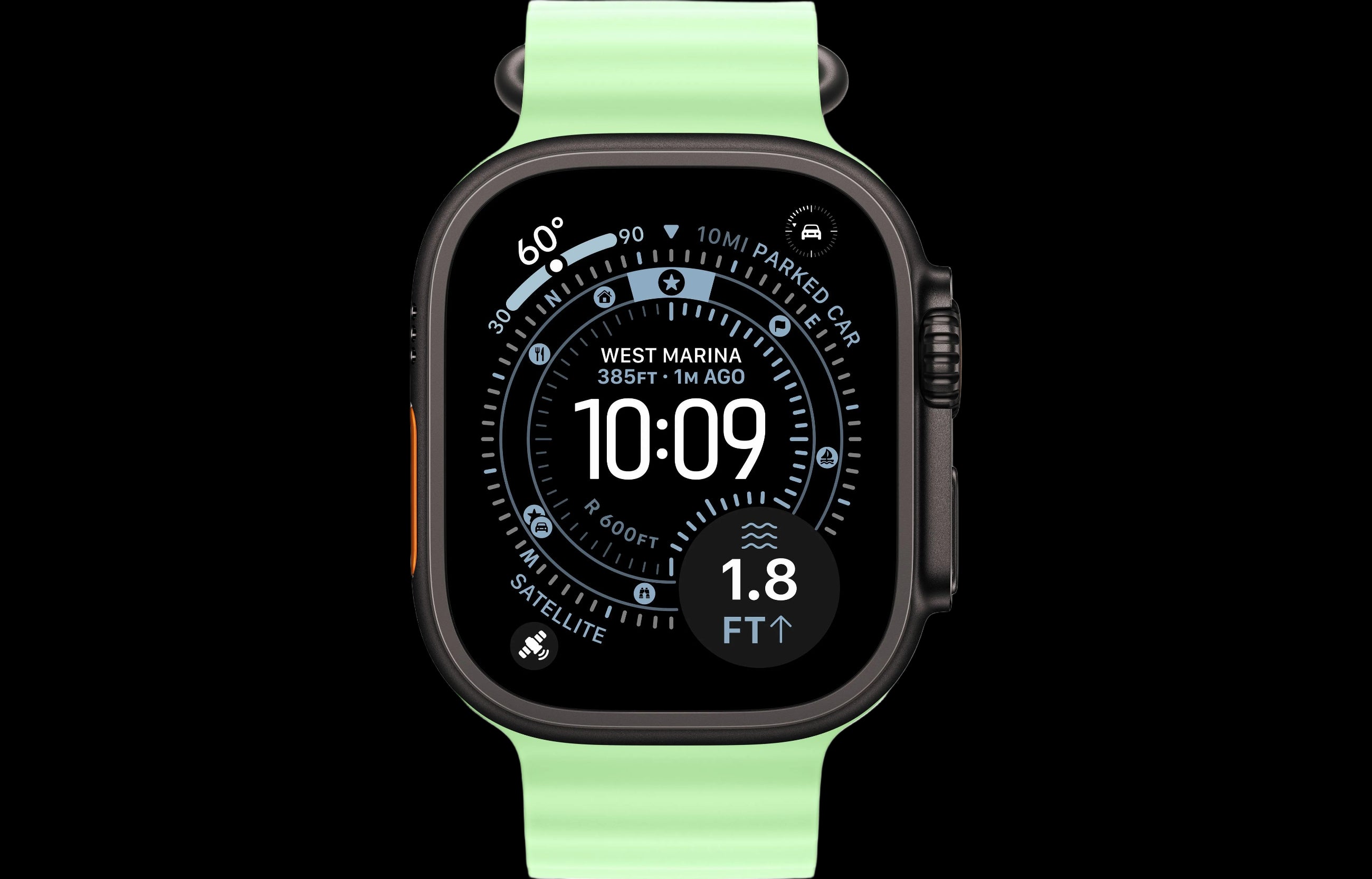 Ocean Band / Neon Green