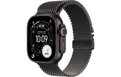 Titanium Milanese Loop / Black