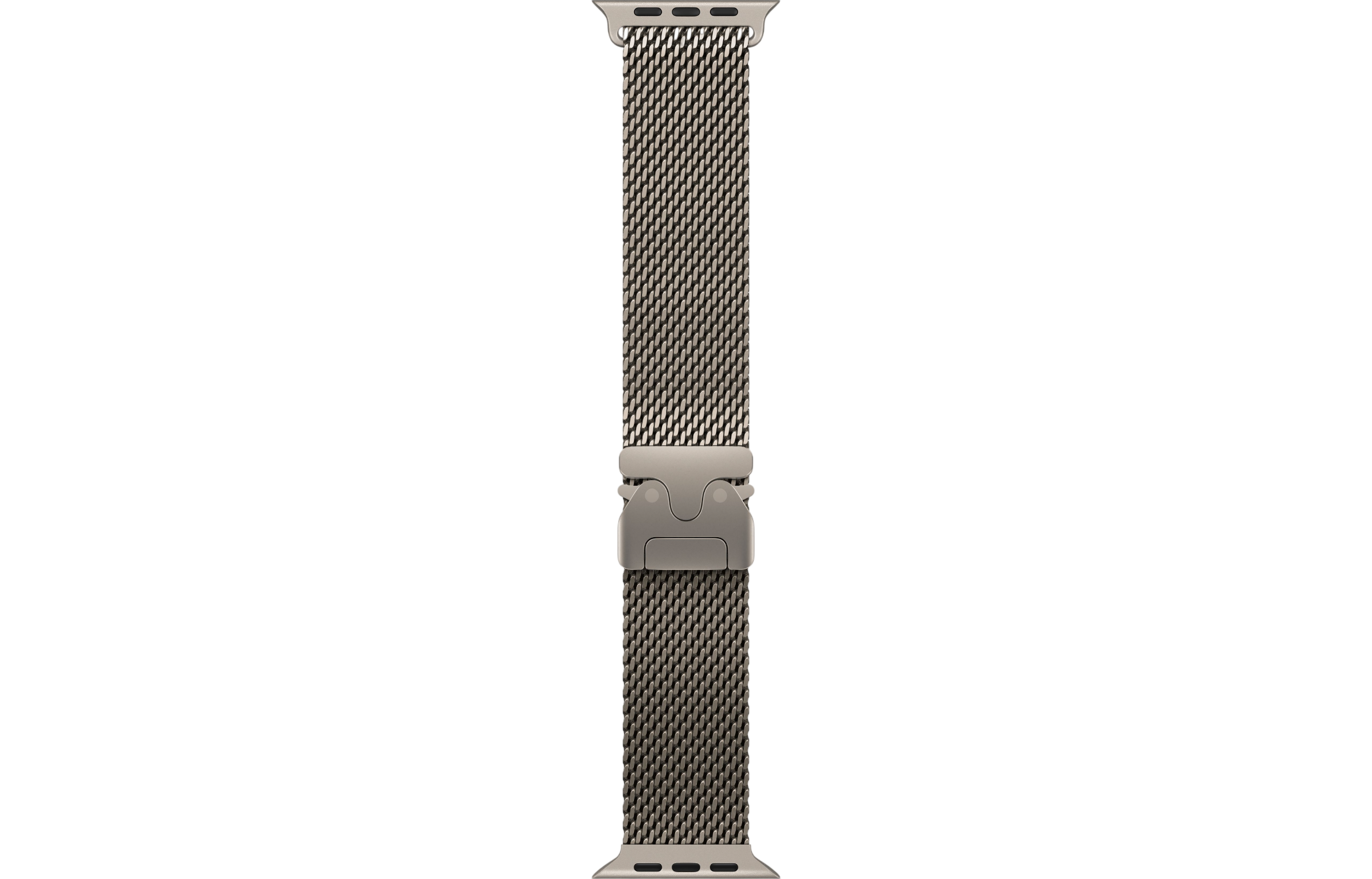 Titanium Milanese Loop / Natural