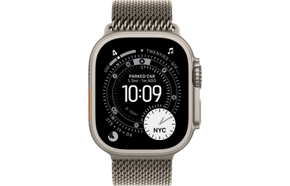 Titanium Milanese Loop / Natural